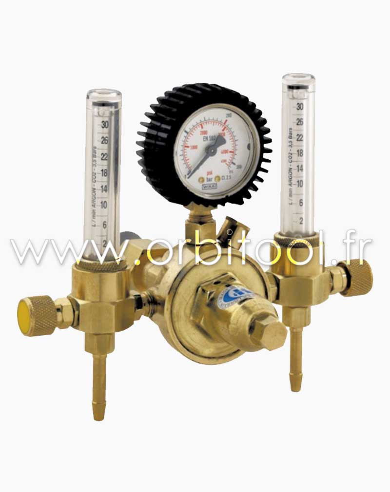 mano double colonne Manomètre détendeur double colonne – Image 1